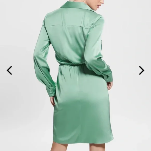 Guess satin dress - Picture 2 of 3